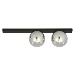 Sklep Kaja Minimalistyczna lampa sufitowa z dwoma kloszami 1122/2 FIT | Kaja