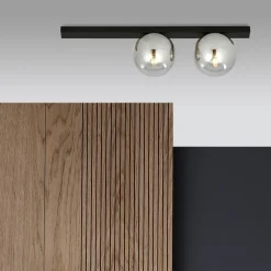 Sklep Kaja Minimalistyczna lampa sufitowa z dwoma kloszami 1122/2 FIT | Kaja
