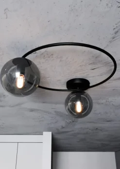 New Minimalistyczna lampa sufitowa do korytarza 1256/2 z serii SOPRA Żyrandole Nowoczesne