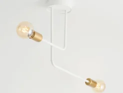 Cheap Minimalistyczna lampa sufitowa bez kloszy SIG 32379 z serii GINO Żyrandole Nowoczesne