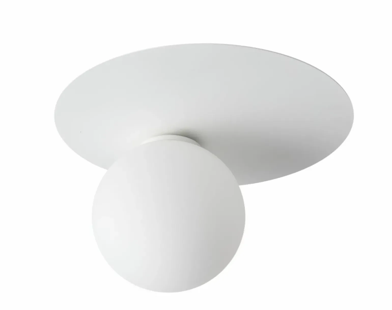 Best Sale Minimalistyczna lampa sufitowa z kloszem SIG 33262 z serii ARGON KOŁO Żyrandole Nowoczesne