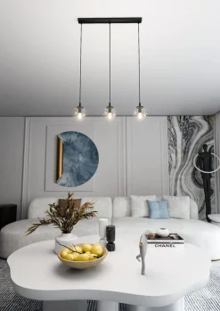 New Minimalistyczna lampa wisząca z kloszami 711/3 | Kaja Oświetlenie Żyrandole Nowoczesne