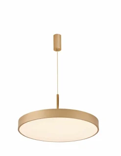 Fashion Minimalistyczna lampa wisząca ⌀60cm z pilotem AZ5092 MARCELLO | Kaja Żyrandole Nowoczesne