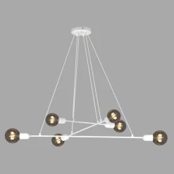 Cheap Minimalistyczna lampa wisząca K-4391 SITYA WHITE | Kaja Oświetlenie Żyrandole Nowoczesne