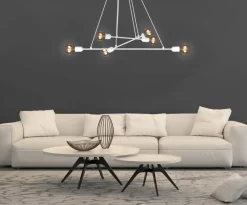 Cheap Minimalistyczna lampa wisząca K-4391 SITYA WHITE | Kaja Oświetlenie Żyrandole Nowoczesne