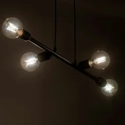 Store Minimalistyczna lampa wisząca na ozdobne żarówki TK 4836 z serii PORTO Żyrandole Nowoczesne