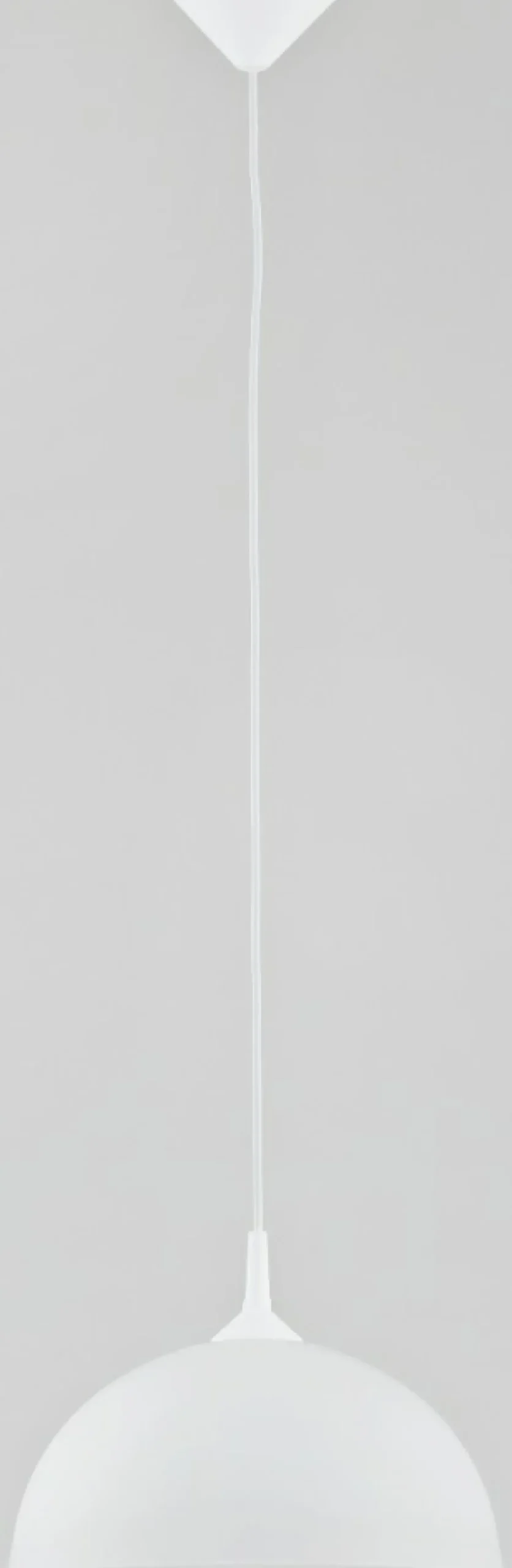 Sklep Kaja Minimalistyczna lampa wisząca w kolorze białym AL 9192 | Kaja