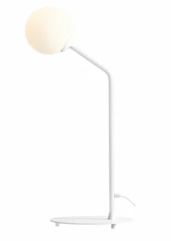 Sklep Kaja Minimalistyczna lampka stołowa z okrągłym kloszem 1064B z serii PURE