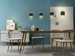 Online Minimalistyczna, ledowa lampa wisząca WF 7003-404 TOULOUSE | Kaja Żyrandole Nowoczesne