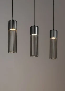 New Minimalistyczna listwa z drucianymi zwisami SIG 33454 FOBIA CZ/SR Żyrandole Nowoczesne