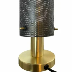 Sklep Kaja Minimalistyczna, metalowa lampka stołowa LP-945/1T BK TIRANA | Kaja