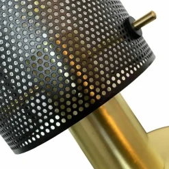 Sklep Kaja Minimalistyczna, metalowa lampka stołowa LP-945/1T BK TIRANA | Kaja