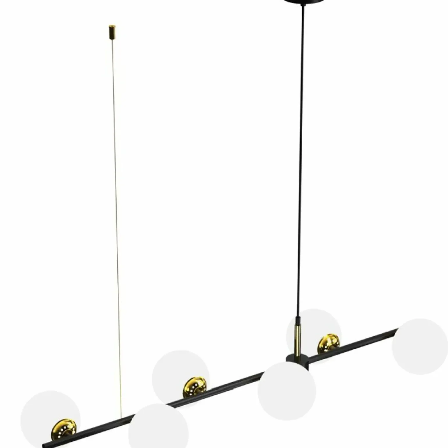 Best Minimalistyczna, molekularna lampa nad stół MLP7845 POP | Kaja Żyrandole Nowoczesne