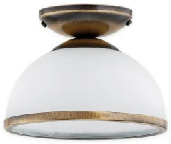 Sklep Kaja Minimalistyczna patynowa lampa sufitowa O3132 P1 PAT | Kaja