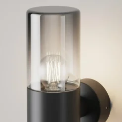 Sklep Kaja Minimalistyczny kinkiet ogrodowy O432WL-01GF z serii AMAS