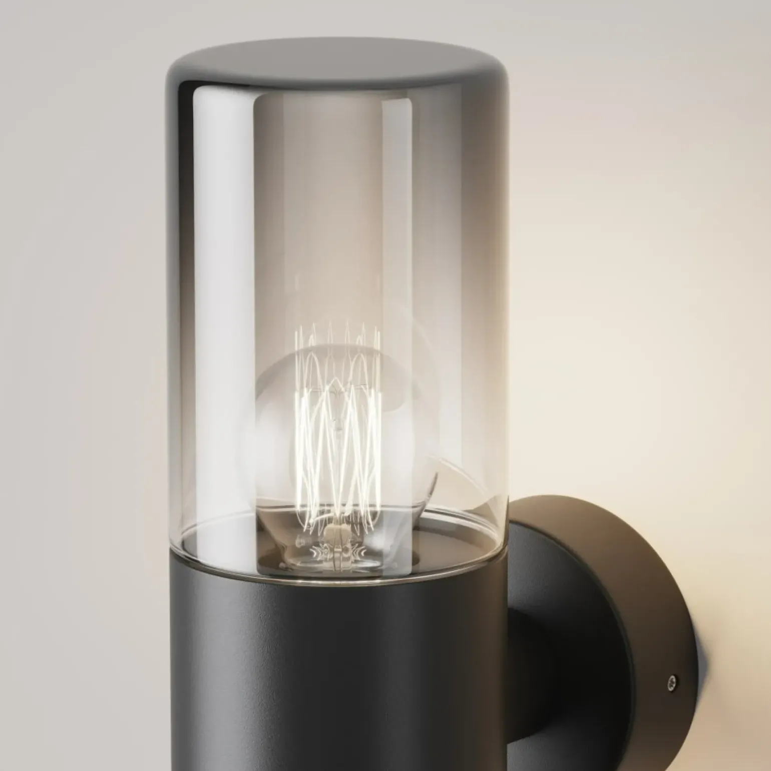 Sklep Kaja Minimalistyczny kinkiet ogrodowy O432WL-01GF z serii AMAS