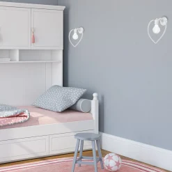 Sklep Kaja Minimalistyczny kinkiet w kształcie serca MLP9949 z serii AMORE | Kaja Oświetlen