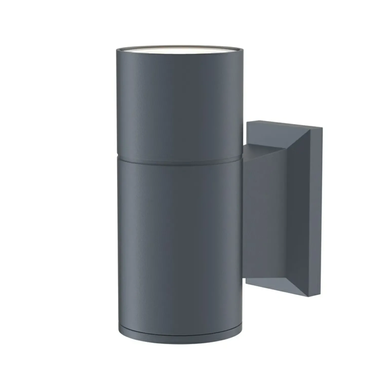 Sklep Kaja Minimalistyczny kinkiet zewnętrzny typu tuba O574WL-01GR serii BOWERY