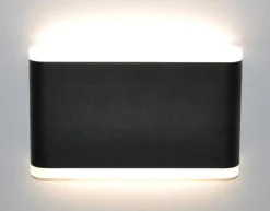 Sklep Kaja Minimalistyczny, płaski kinkiet ogrodowy K-8149 SITRA | Kaja