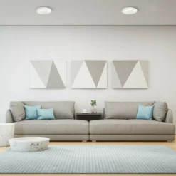 Sklep Kaja Minimalistyczny plafon, zintegrowany LED ML6065 z serii PEPE | Kaja Oświetlenie