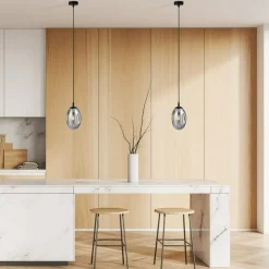 Hot Minimalistyczny zwis nad blat kuchenny 1266/1 z serii ASTRAL | Kaja Żyrandole Nowoczesne