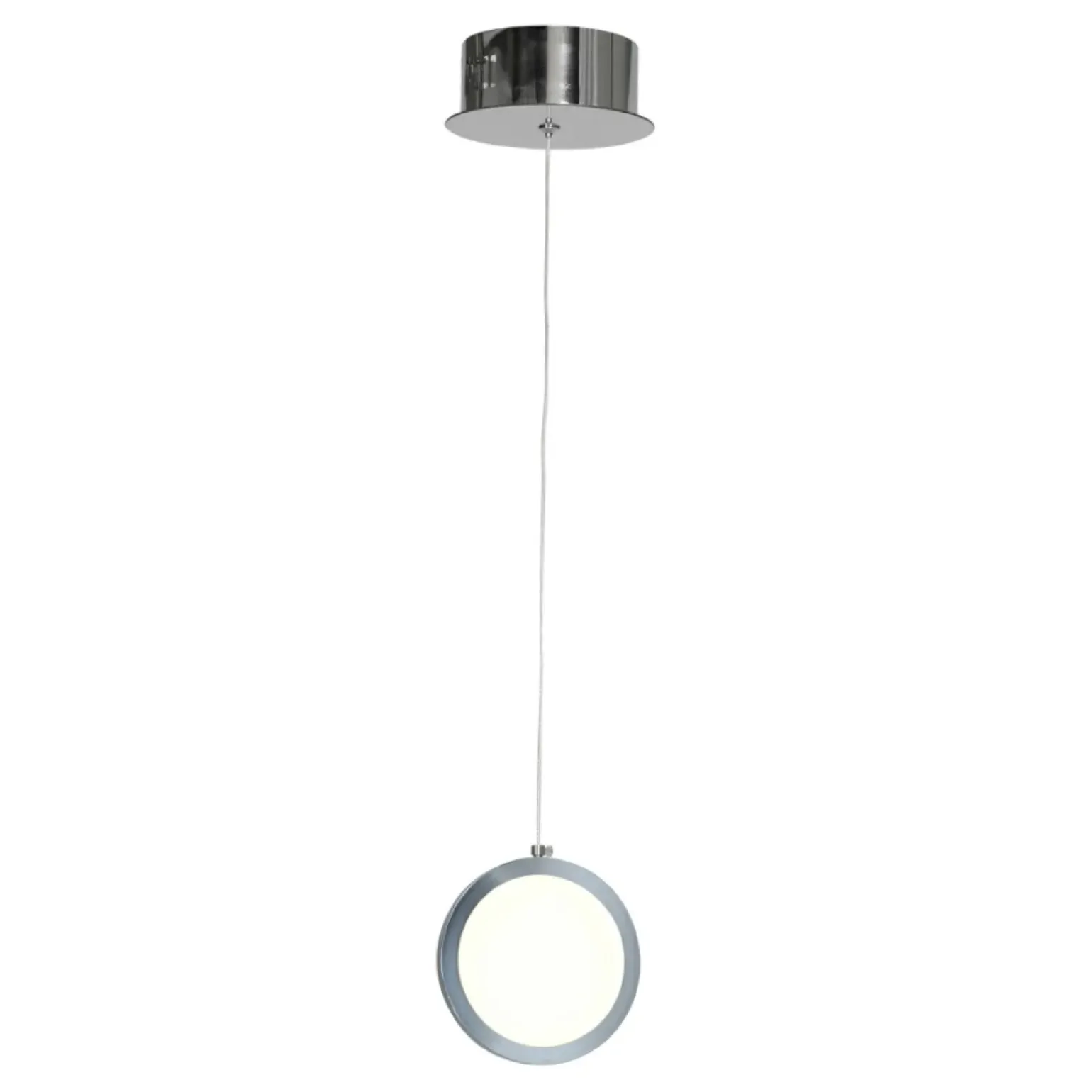 Discount Minimalistyczny zwis z ledową tarczą ML264 CIRCOLO | Kaja Oświetlenie Żyrandole Nowoczesne