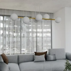 Cheap Modernistyczna lampa wisząca nad stół 1242/6 z serii GRAVITY | Kaja Żyrandole Nowoczesne