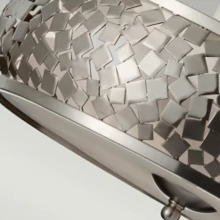 Clearance Modernistyczna lampa wisząca, srebrna FE-ZARA4 z serii ZARA Żyrandole Nowoczesne