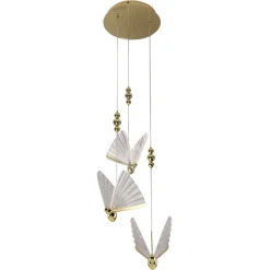 Sklep Kaja Modernistyczna lampa wisząca motyle LP-1715/3P MARIPOSA | Kaja