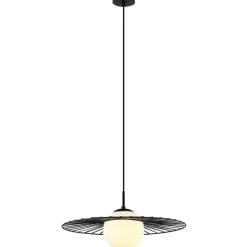 Best Sale Modernistyczna lampa wisząca MDM-4003/1 BK SALLY | Kaja Oświetlenie Żyrandole Nowoczesne