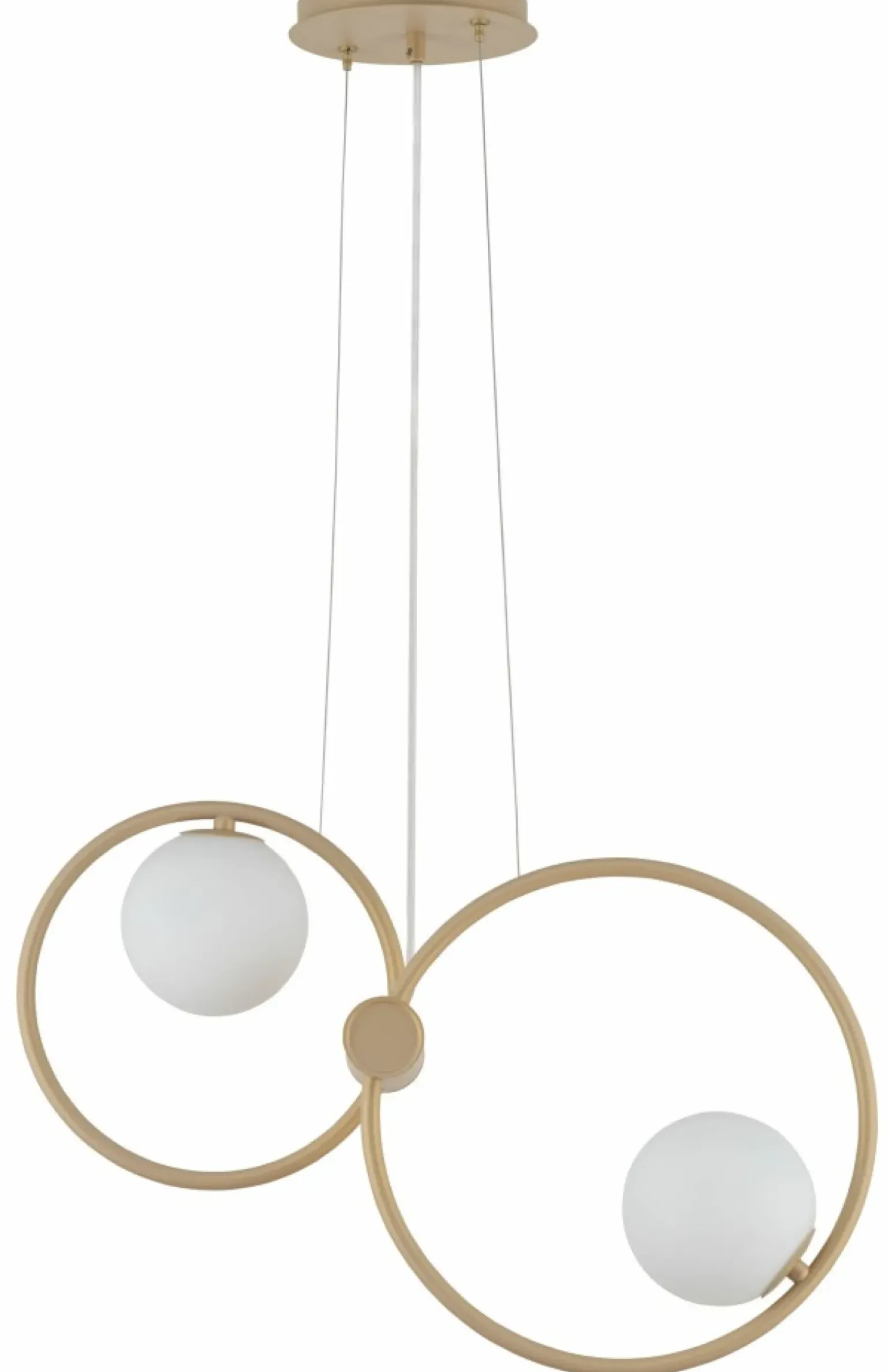 Clearance Modernistyczna lampa wisząca z białymi kulami SIG 33473 z serii AQUA Żyrandole Nowoczesne