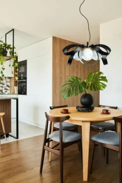 Cheap Modernistyczna, ozdobna lampa wisząca nad stół ZM 1139 z serii NELA Żyrandole Nowoczesne