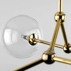 Best Sale Molekularna lampa nad stół w jadalni TK 10070 FAIRY GOLD | Kaja Żyrandole Nowoczesne