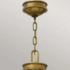 Sklep Kaja Mosiężna lampa wisząca ze szkłem HK-COLLIER5 z serii COLLIER