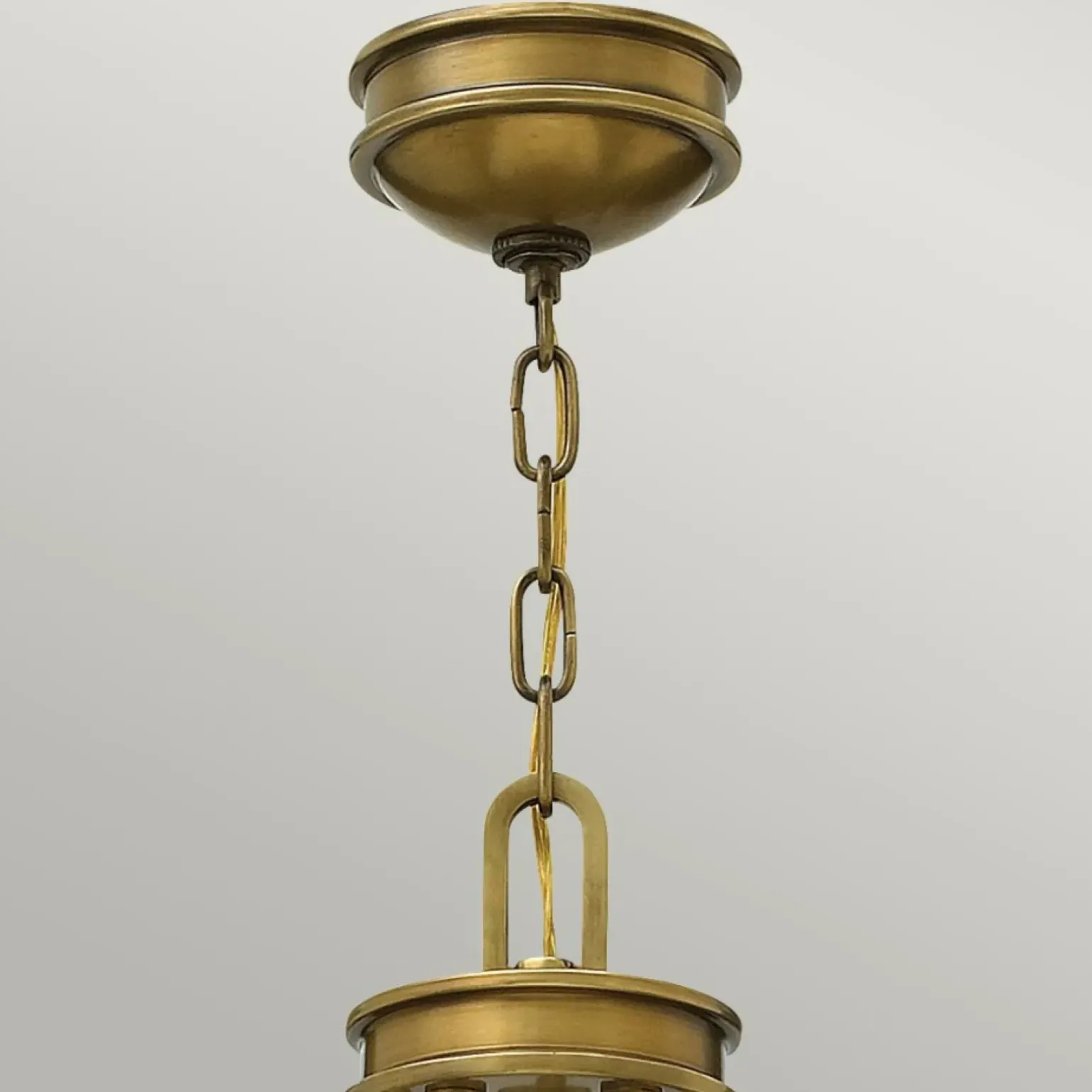 Sklep Kaja Mosiężna lampa wisząca ze szkłem HK-COLLIER5 z serii COLLIER