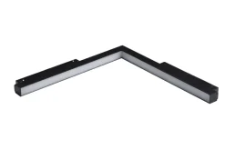 Sklep Kaja Narożny reflektor LED do szyny 1-fazowej AZ4619 SAGA | Kaja