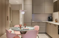 Fashion Niebanalna lampa wisząca w kolorze różu K-5441 z serii ROBIN Żyrandole Nowoczesne