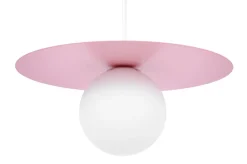 Fashion Niebanalna lampa wisząca w kolorze różu K-5441 z serii ROBIN Żyrandole Nowoczesne