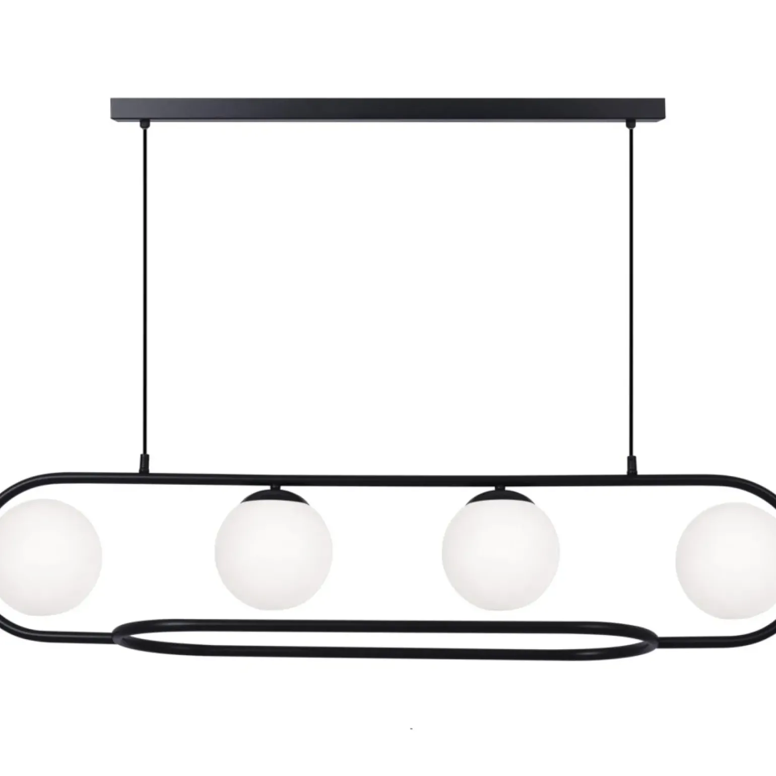 Clearance Niebanalna lampa wisząca z kloszami nad stół K-4962 | Kaja Oświetlenie Żyrandole Nowoczesne