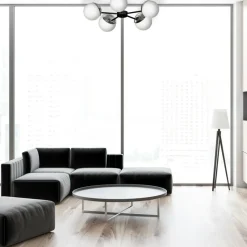 Discount Niebanalna lampa wisząca z pięcioma kloszami MLP8882 z serii SFERA | Kaja Oświet Żyrandole Nowoczesne