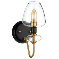 Sklep Kaja Niebanalny kinkiet ścienny, mosiądz DL-ARMAND1-AB z serii ARMAND