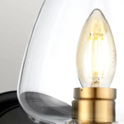 Sklep Kaja Niebanalny kinkiet ścienny, mosiądz DL-ARMAND1-AB z serii ARMAND