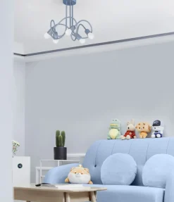 Fashion Niebieska, dziecięca lampa sufitowa K-4517 MALVA | Kaja Oświetlenie Żyrandole Nowoczesne