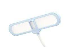 Dzieci Sklep Kaja Niebieska lampka biurkowa, wbudowany LED K-BL1521 seria MILO