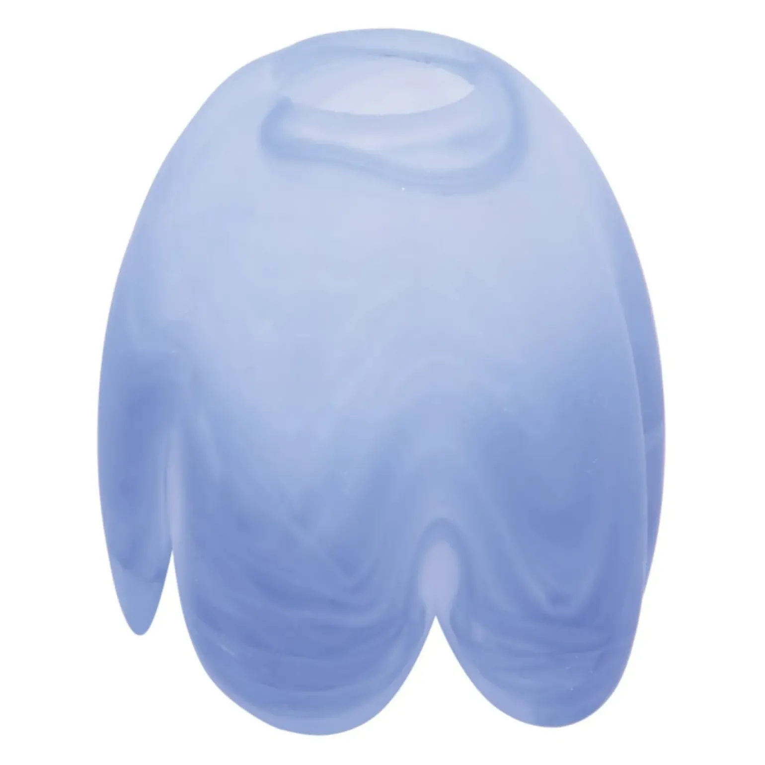 Sklep Kaja Niebieski, dekoracyjny klosz K-HP KWIATEK NIEBIESKI KLOSZ