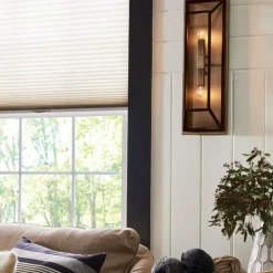 Sklep Kaja Niecodzienna lampa ścienna, brązowa HK-FULTON2 z serii FULTON