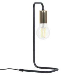 Sklep Kaja Niecodzienna lampa stołowa z odsłoniętą żarówką K-4944 | Kaja