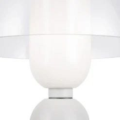 Sklep Kaja Niecodzienna lampa stołowa, szklana MOD177TL-01W z serii MEMORY