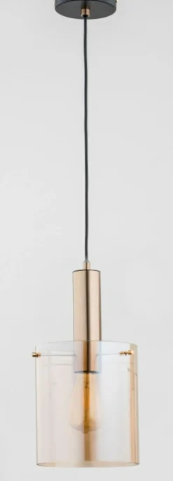 Store Niecodzienna lampa wisząca w kształcie tuby AL 60826 | Kaja Żyrandole Nowoczesne