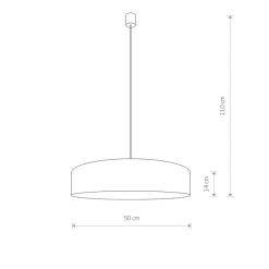 Shop Niepowtarzalna lampa wisząca z m abażurem 8946 | Kaja Oświetlenie Żyrandole Nowoczesne